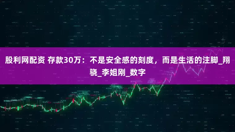 股利网配资 存款30万：不是安全感的刻度，而是生活的注脚_翔骁_李姐刚_数字