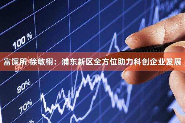 富深所 徐敏栩：浦东新区全方位助力科创企业发展