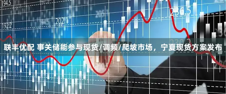 联丰优配 事关储能参与现货/调频/爬坡市场，宁夏现货方案发布